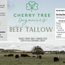 Cherry Tree Organics Beef Tallow 550g