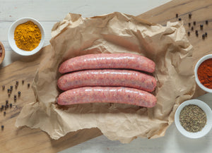 Certified Organic Traditional Beef Gourmet Sausages