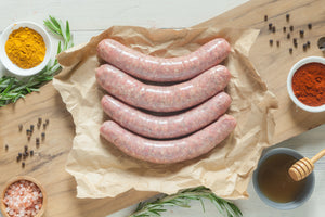 Certified Organic Lamb, Honey & Rosemary Sausages
