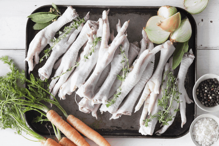 Certified Organic Chicken Feet - (limited availability)