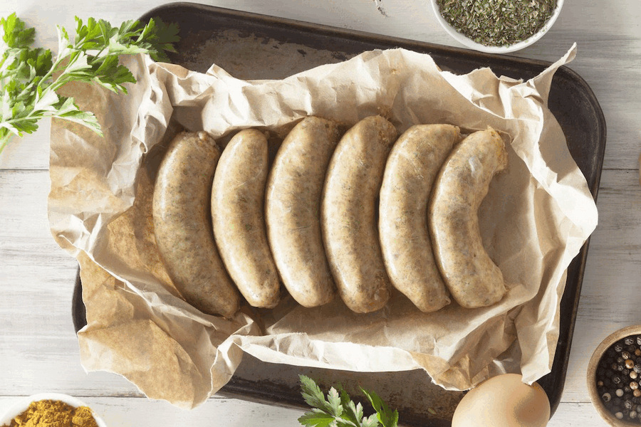 Certified Organic Chicken Sausages Cherry Tree Organics