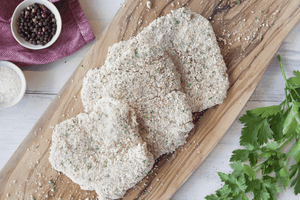 Certified Organic Crumbed Beef Schnitzel