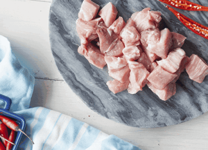 Organic Diced Pork