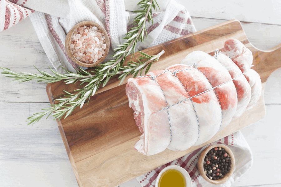 Certified Organic Lamb ForeQuarter Roast