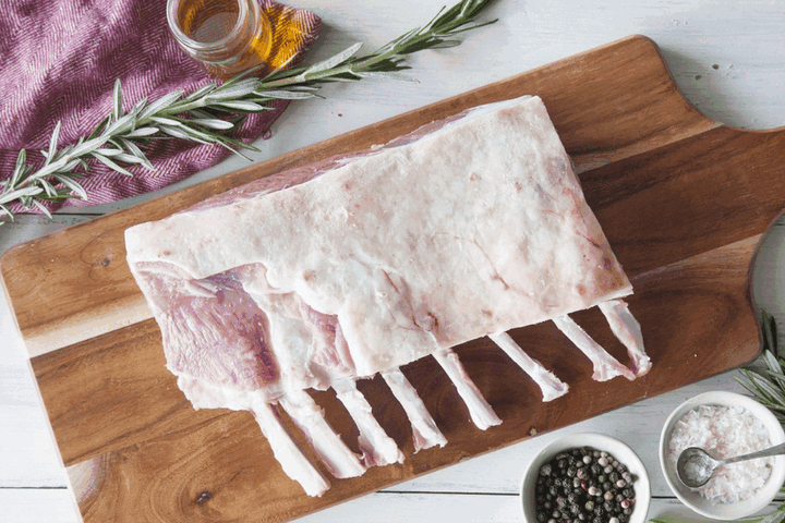 Certified Organic Lamb Rack - 8 point