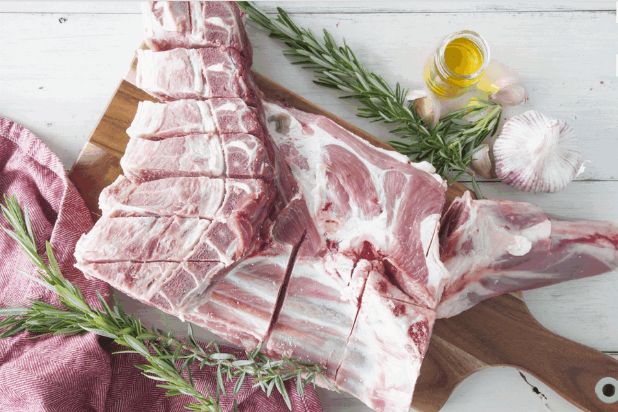 Certified Organic Lamb Shoulder - Bone In