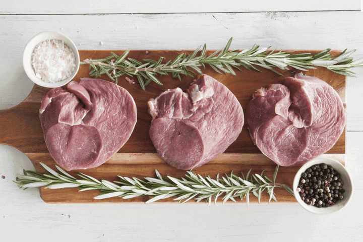 Certified Organic Lamb Steaks