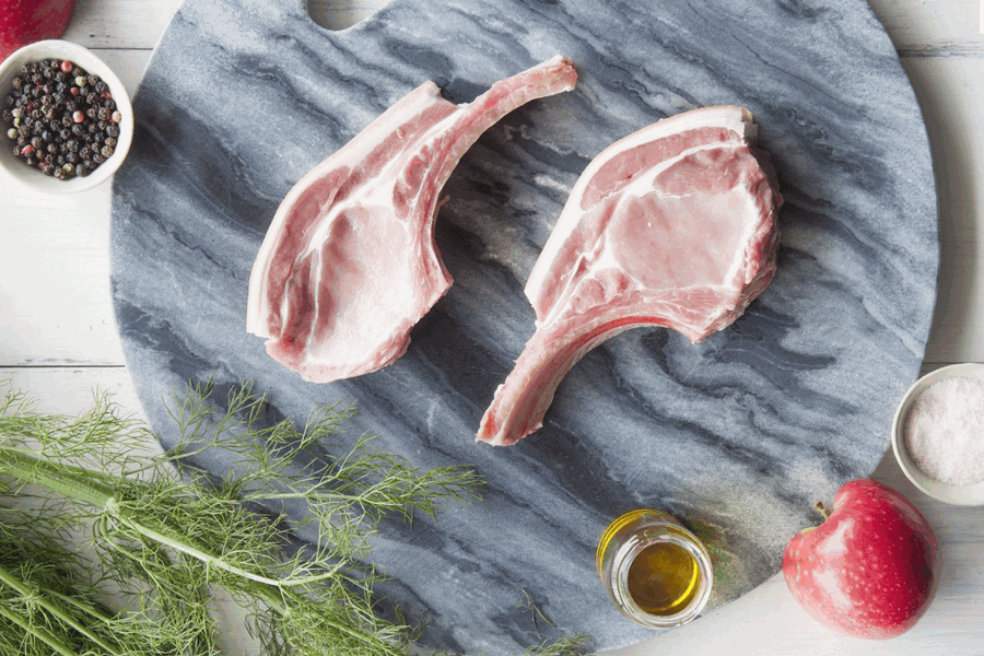 Organic Pork French Cutlets