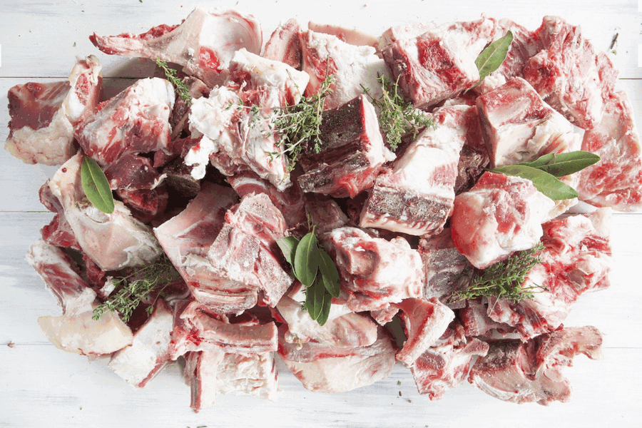 Certified Organic Soup Bones - 10kgs (Pay for 7kgs)