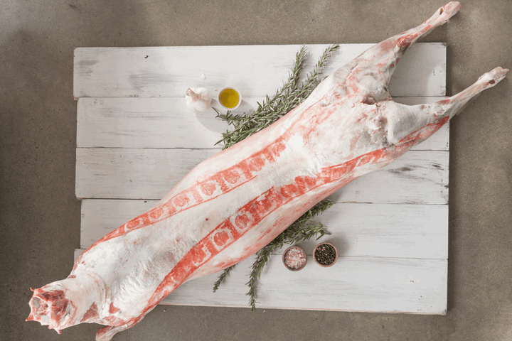 Certified Organic Whole Lamb for Spit Roast