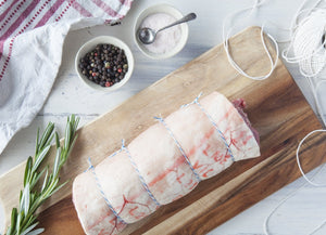 Certified Organic Lamb Loin Roast - Large