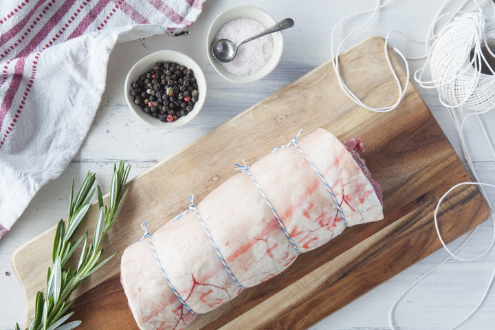 Certified Organic Lamb Loin Roast - Large