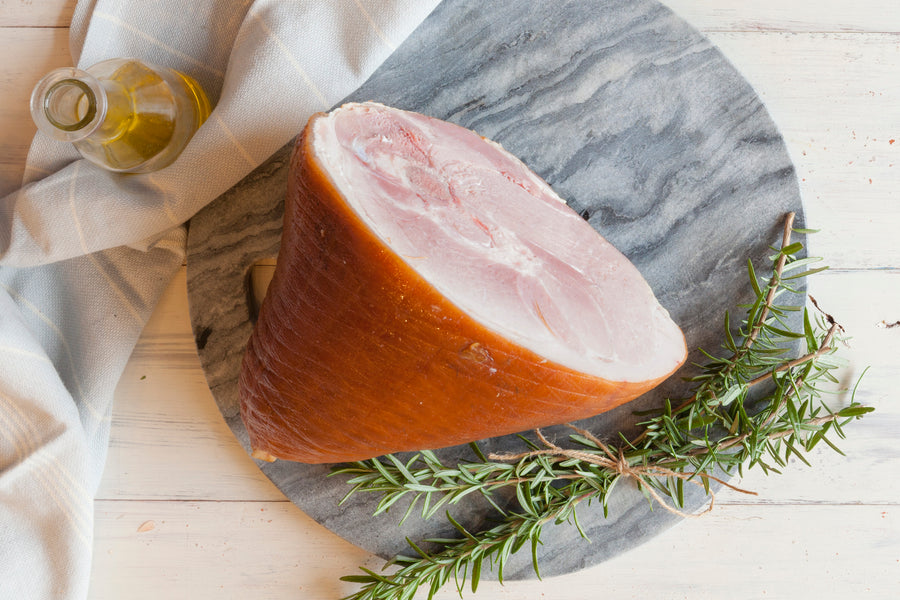 Organic Traditionally Cured Half Ham on Bone 🎄
