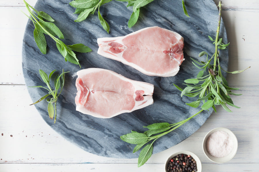 Organic Pork Butterfly Steaks